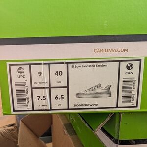 Cariuma IBI Low Sand Knit Sneakers